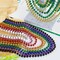 200PCS Mardi Gras Beads, Metallic 12 kinds Bead Necklace Party Favors, 33" Mardi Gras Necklace Bulk Accessories Stuff, Festival Parade Throw for Wedding Birthday Mardi Gras Celebrations Decorations